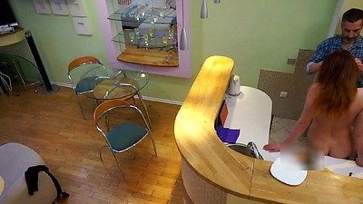 Sexy teen seduces her stepdad for sex in the kitchen (EXCLUSIVE TABOO)