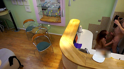 Sexy teen seduces her stepdad for sex in the kitchen (EXCLUSIVE TABOO)