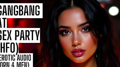 Welcome to the Sex Party (Full Gangbang Erotic Audio on my site ASMR HFO JOI Erotic Audio 4 Men)