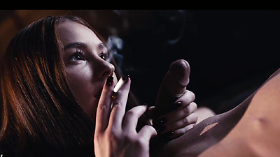 18 Yo Teen MATTY MILA PEREZ Smoking Porn - Smoking Fetish Cigarette Smoke Tasting Cum