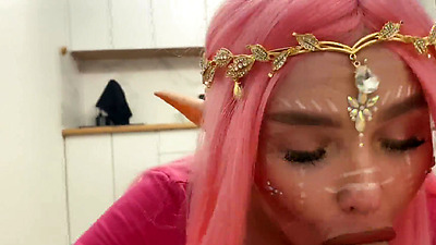 A cheeky Elf ate my last meal and fucked me