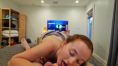 Busty Roommate lactates on my shaft : Red Eviee : Dirty Tale : Danny Dirt 2