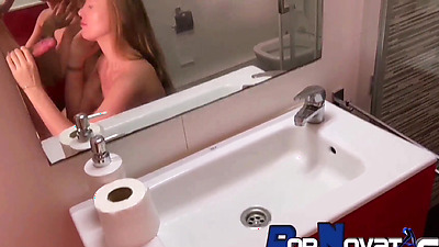 PORNOVATAS - Russian mother surprised in the shower by our friend Victor Bloom