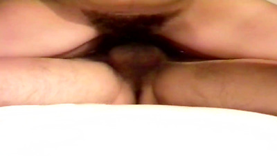 My slutty wife fucking the maid's stepson and I record it all, she asks for more shaft