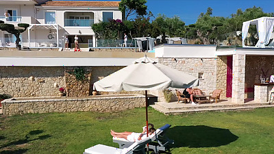 TUSHY Sexy Hotel Patron Angelika Seduces Valet For Anal Fun - Angelika Grays