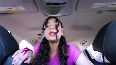Teenage Latina Gets Fucked in a Truck