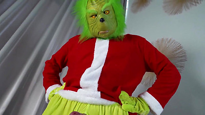 The Grinch Stole Christmas and Hard Fucking My Pussy!