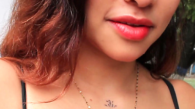 threesome~stepsisters fuck personal trainer in public~cum in their mouths