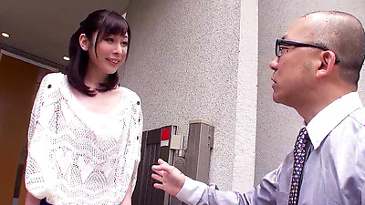 Nymphomaniac Skinny Japanese Mature talk to intense Masturbate with Dildo by Neighbour in Japan Uncensored