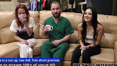 Blaire Celeste Gives Two Blowjobs Before Getting Blasted With Cum, Nurses POV