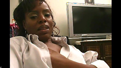 Shante Fingers Her Ebony Pussy Just for You POV Mix