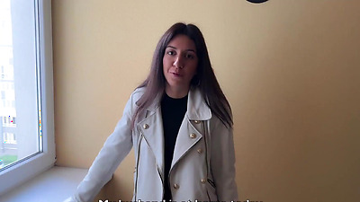 Unfaithful Wife goes to Supermarket with cum on her Face from Lover - Cumwalk