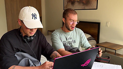 Colombian Milf Stepmother fucks the cock of her stepsons best friend, interracial with cuckhold - Carla Morelli