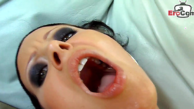 Hard group sex with 2 super models