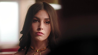 Deeper. Submissive Cutie Chanel Camryn Worships Her Dom's Dick In Restaurant