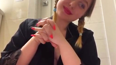 Sit on your face. Pussy close up. Try not to cum