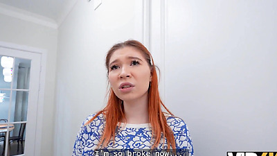 VIP4K. Russian college bitch is having her first ANAL to stay in the apartment