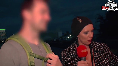 Stranger Man Fucks Spontaneously In Public At Casting