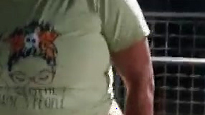 Ebony milf FreckleFace420 flashing pussy in public