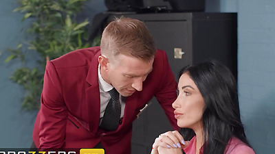 BRAZZERS - Clea Gaultier & Chris Cobalt Want To Make Business With Danny But First They Must Have A 3way With Him