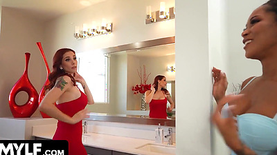 Spicing Things Up - Our First Interracial 3Some!