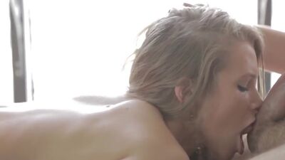 Lustful porn art video with hot MMF threesome