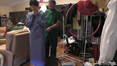 The Cum Clinic Extraction #3 - Doctor Tampa Treated By Nonbinary Doctors