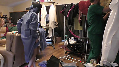 The Cum Clinic Extraction #3 - Doctor Tampa Treated By Nonbinary Doctors