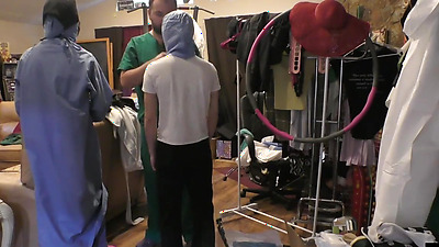 The Cum Clinic Extraction #3 - Doctor Tampa Treated By Nonbinary Doctors