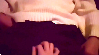 A deep handjob for a masochistic man! It feels so good he ejaculates a lot