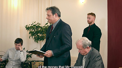 MATURE4K. Mature brunette sucked young shaft and her husband secretly saw it