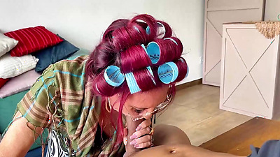 granny arse stretched by bbc guitar student