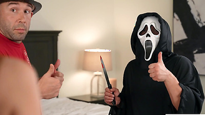 Chloe Temple & MILF Millie Morgan Get an Orgasm Screaming Halloween Pussy Pounding - S8:E2