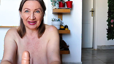 A Mother's Touch: Granny Cleans the Room And Hard Dick