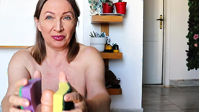 A Mother's Touch: Granny Cleans the Room And Hard Dick