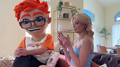 Blonde Bombshell Beverly Tackles a Big Penis Audition on PornDudeCasting - A Knob-Slobbin', Ball-Fondling Adventure!