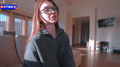 KNOCK-KNOCK. Let the Sweet Hot Stranger In to Warm Up Home.