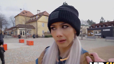 VIP4K. Two young and beautiful chicks fucking a big shaft in a 3somes. Hot sex with Veronica Leal & Olivia Sparkle