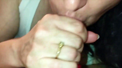 Married Wife Cheat with Blowjob and Cumshot in Mouth