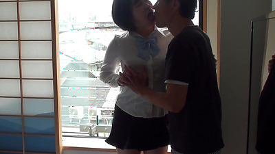 POV video of a part-time babe (18 years old) working at a cafe