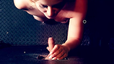 Hot Goth Brunette Small Tittied Chick Deepthroats Dicks at Gloryhole