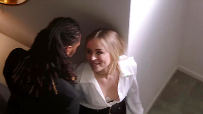 Deeper. Hostess Anna Claire Get Her BBC-Fill Before Guests Arrive