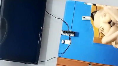 Stepdad, give me more delicious penis like this, fuck me in front of the window, get ready so I can sit you down until you squirt and I'll jump on you until I grind your balls.