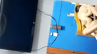 Stepdad, give me more delicious penis like this, fuck me in front of the window, get ready so I can sit you down until you squirt and I'll jump on you until I grind your balls.