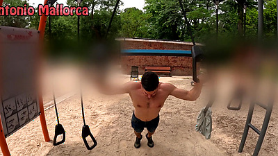 9 Months Pregnant MILF Gets Picked up in Public4