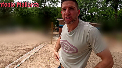 9 Months Pregnant MILF Gets Picked up in Public4