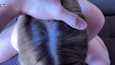 I helped my stepsister relax after the exam. Hot student rides a cock - Arisha_Mills