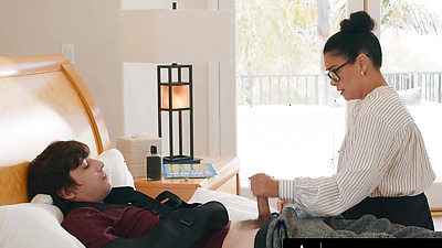 MODERN DAY SINS Caring MILF Teacher Dana Vespoli Gives A Helping Hand To Injured Student