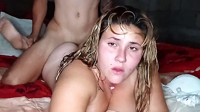 CALL THE EXORCIST! - Young Latina Suffers EXTREME ORGASM and VAGINAL CREAMPIE