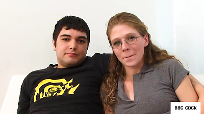 Husband Undresses His Wife Jenny Leigh Then Watches Her Fuck a BBC